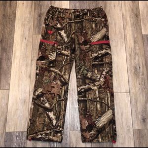 MOSSY OAK BREAK-UP INFINITY CARGO Camo Pants Womens Sz. LARGE Hunting NWOT